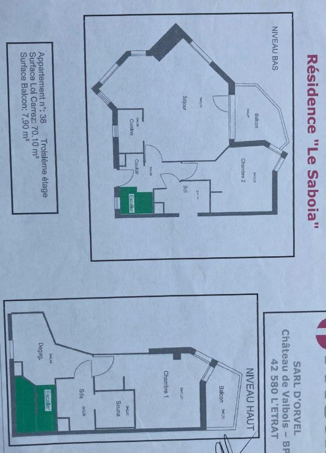 La Tania La Saboia Sleep 8 Private Sauna Lounge Dining 2 Bathrooms Kitchen 2 Balconies Ski In Out Eksteriør billede